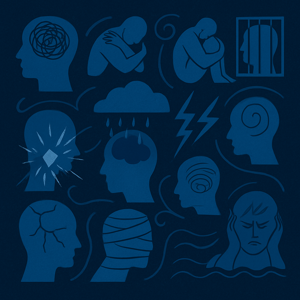 Trastornos mentales que tratamos en Servid